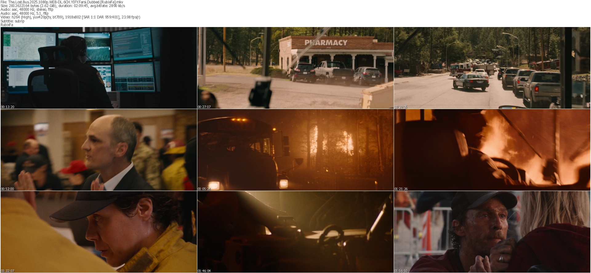 دانلود فیلم The Lost Bus 2025 دوبله فارسی